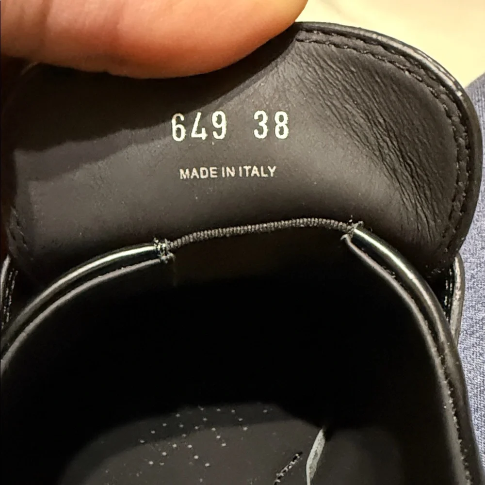 Prada Brushed leather Monolith loafers - Picture 4 of 10